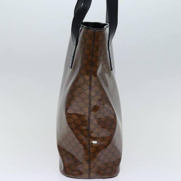 CELINE Macadam Canvas Tote Bag Brown Auth bs14321 - Picture 3 of 16